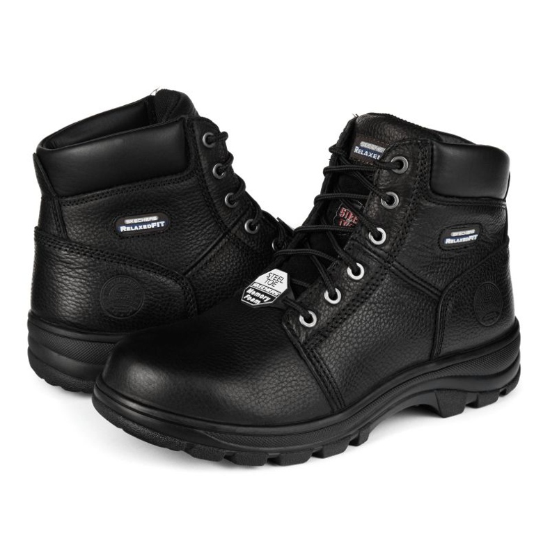 Skechers Workshire 77009EC/BLK kengät musta 2