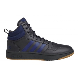 Adidas Hoops 3.0 Mid Wtr IF2635 kengät sininen 1