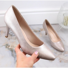 Sergio Leone W 1336 kultaiset korkokengät kultainen 1