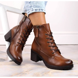 Potocki W WOL177B kamelikorkokengät ja alustanilkkurit ruskea 2