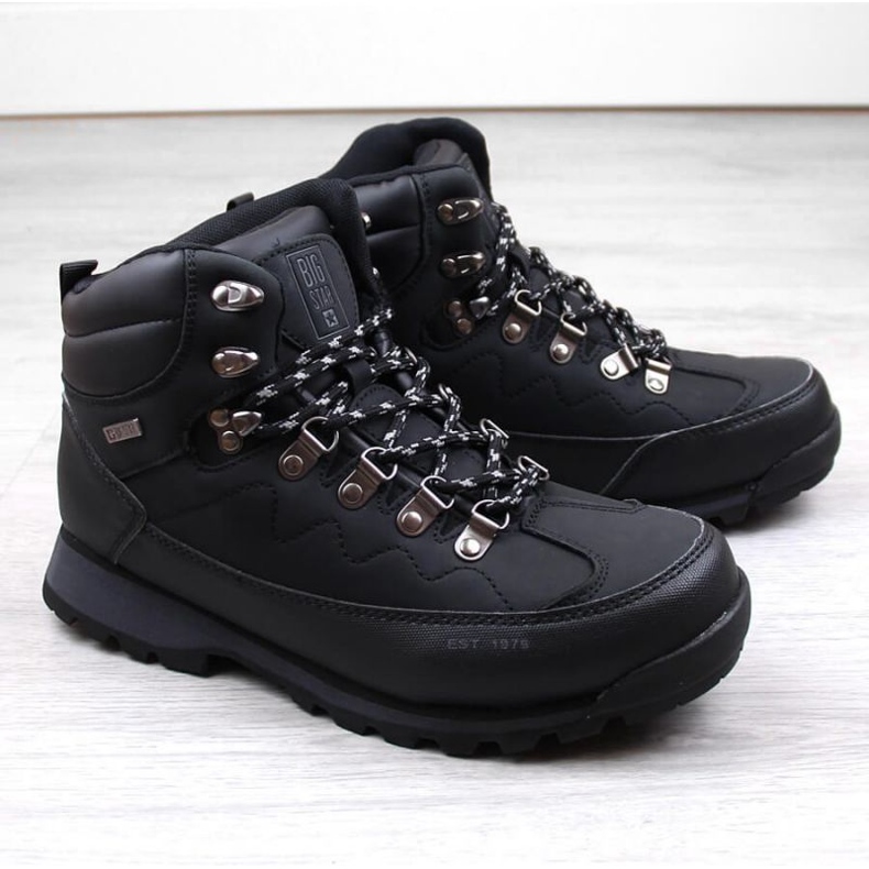 Big Star W INT1932B eristetty urheilukengät, musta 1