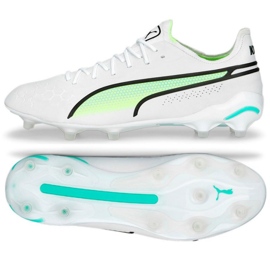 Puma King Ultimate FG/AG M 107097 03 kengät valkoinen valkoinen 1