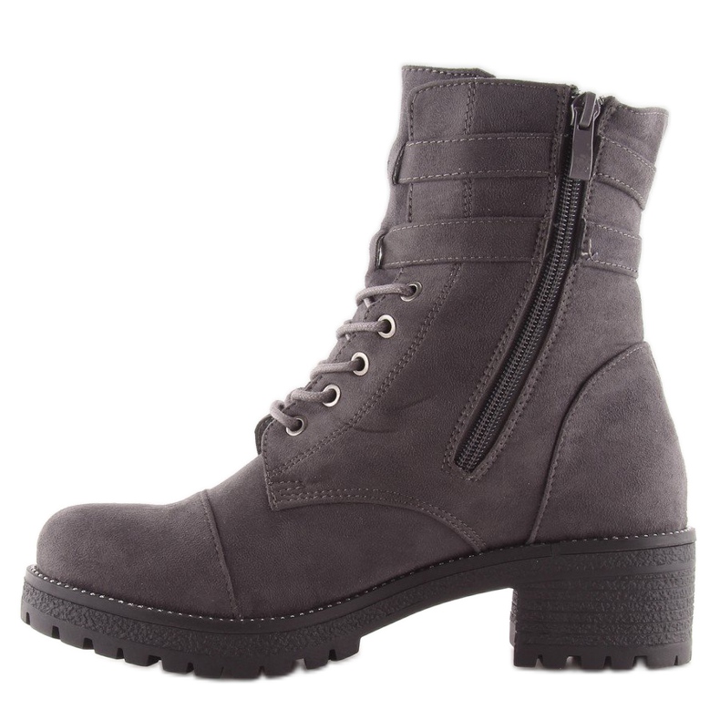 Harmaa Boots Workery Suede harmaa TS10 Harmaa 1