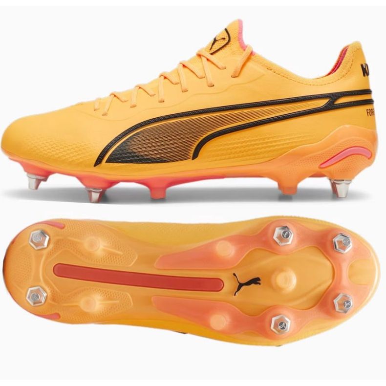 Puma King Ultimate MxSG 107562 04 kengät oranssi 1