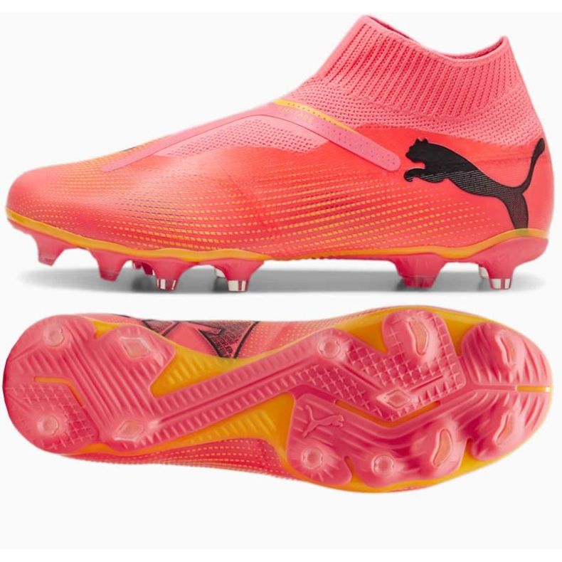 Puma Future 7 Match+ Ll FG/AG 107711 03 kengät vaaleanpunainen 1