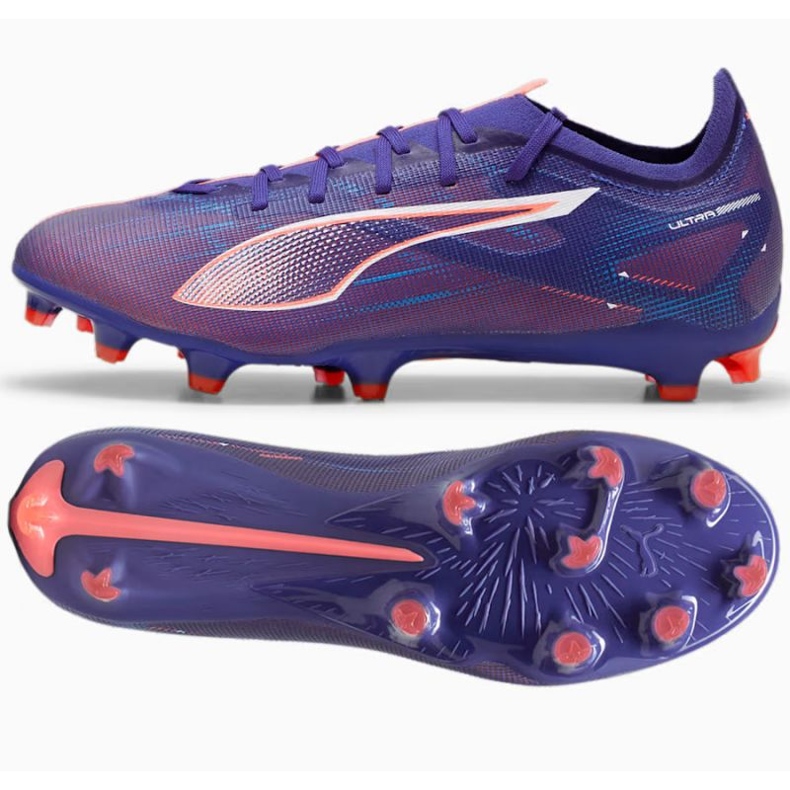 Puma Ultra 5 Match FG/MG -kengät 107687 01 violetti 1