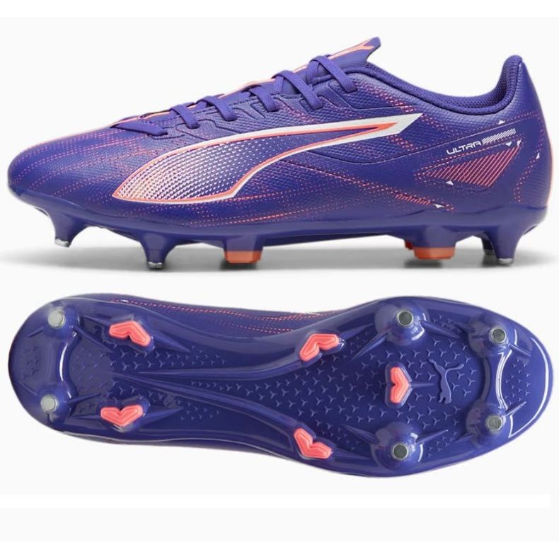Puma Ultra 5 Play MxSG 107904-01 kengät violetti 1