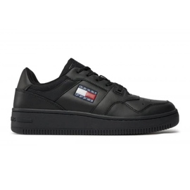 Tommy Hilfiger Retro Basket Ess -kengät EM0EM01395BDS musta 1