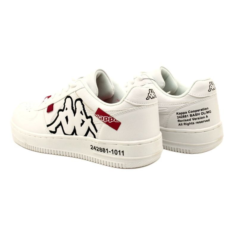 Kappa Bash Ol -urheilukengät 242881 1011 valkoinen 4