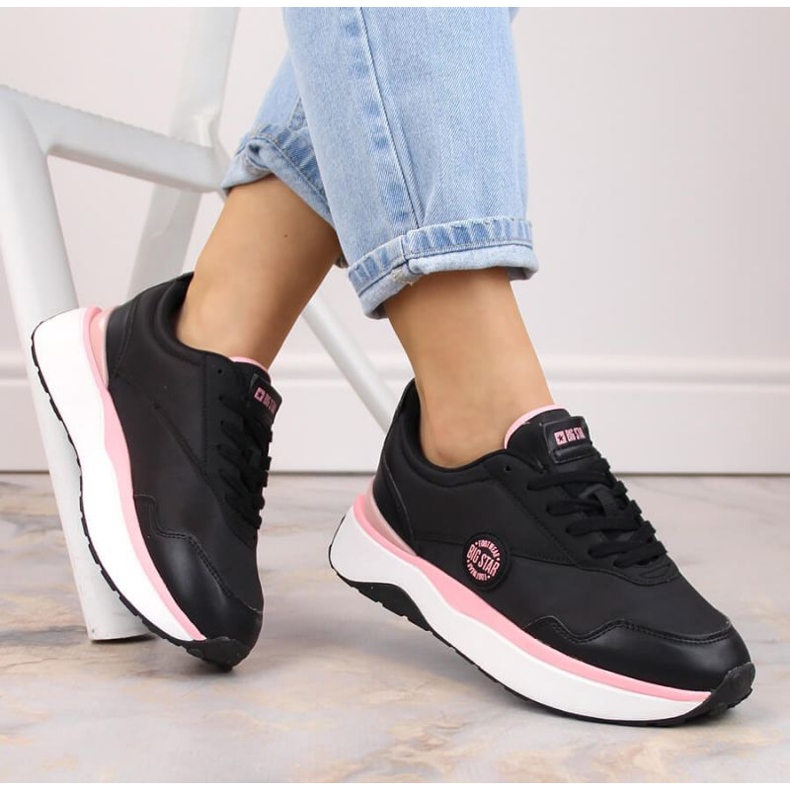 Big Star W -kengät JJ274A014 INT1938A musta 1