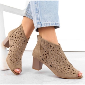 Mokkasaappaat Jezzi W JEZ428 vaaleanruskeat 2