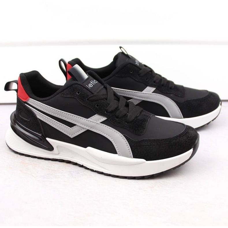 Atletico M 23721 ATC457A urheilukengät musta 1