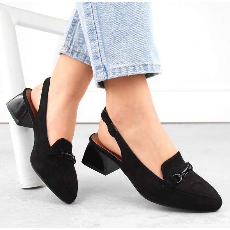 Mokkakorkoiset sandaalit M.Daszyński W SAN36A, musta 1