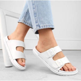 Big Star INT2004B soljelliset varvastossut, valkoinen 1