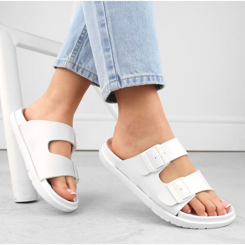 Big Star INT2004B soljelliset varvastossut, valkoinen 1