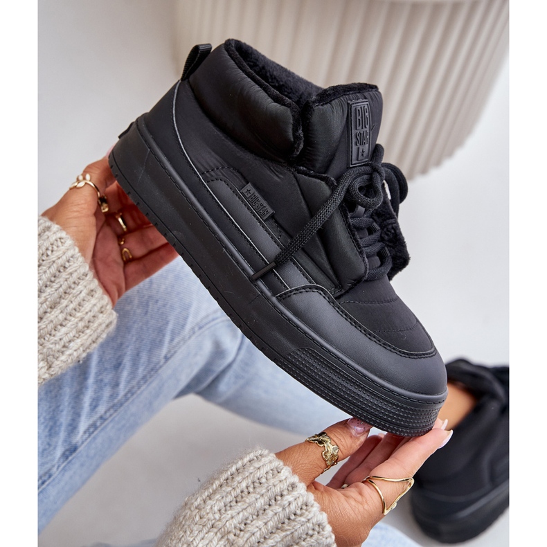 Big Star naisten eristetyt tennarit OO274A530 musta 3