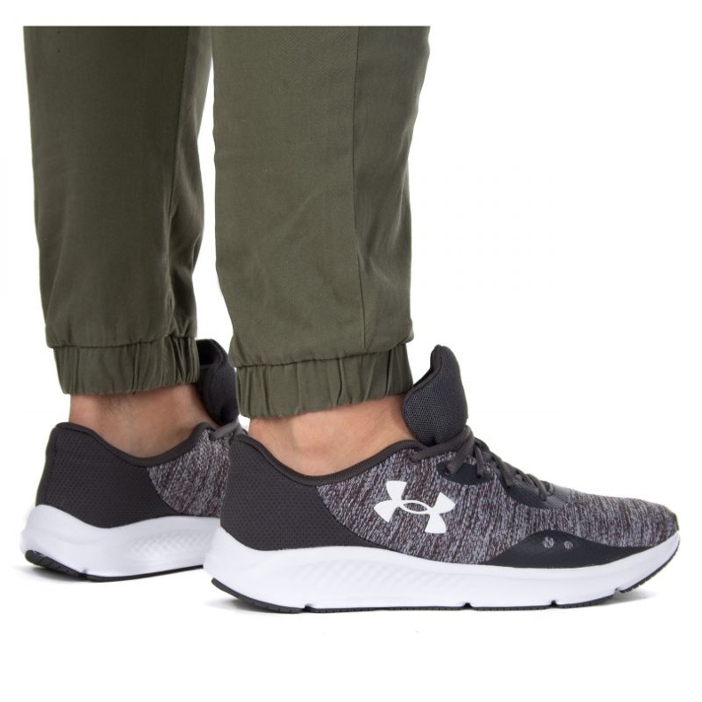Under Armour Charged Pursuit 3 Twist -kengät 3025945-100 harmaa 1
