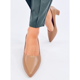 Crafts Khaki matalakorkoiset pumput beige 1