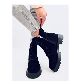 Franti Mustat nauhalliset Chelsea-saappaat - Inello 2