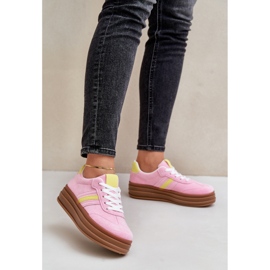 Urheilukengät Malli PC2802 Pinkki vaaleanpunainen 1