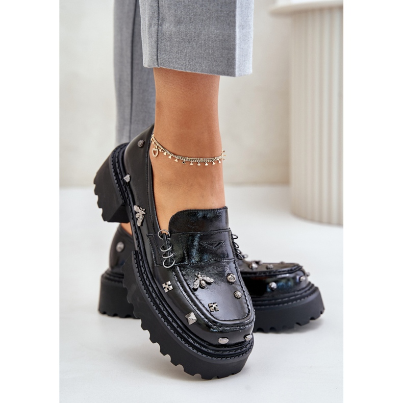 Kengät Malli Da MR880-103 Black Lacquer musta 1