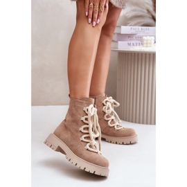 Saappaat Malli NS539P Beige 1