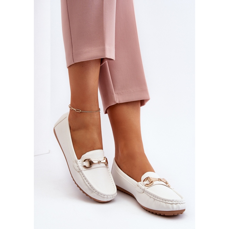 Mokasiinit Malli NN22-991 Valkoinen 1