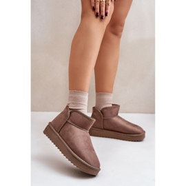 D.Franklin DFSH370010 Taupe lumikengät beige 1