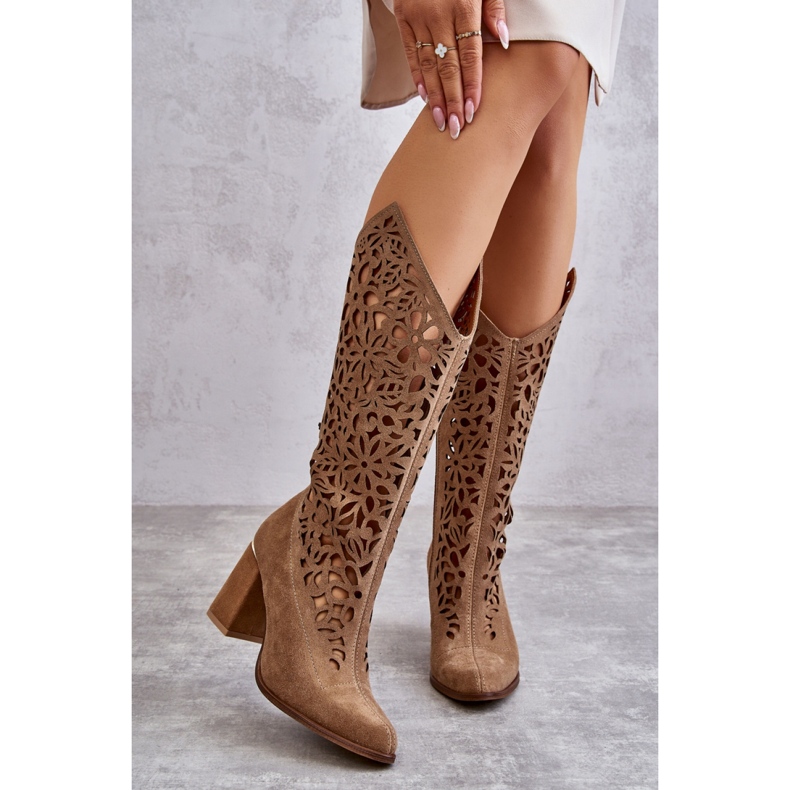 Lewski Shoes 3234 Tummanbeiget saappaat 1