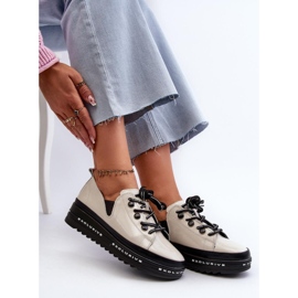 S. BARSKI S.Barski LR620 beige kengät - 1