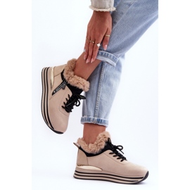 Urheilukengät malli 21-Q99 beige 2