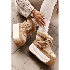 Big Star OO274A207 Ruskeat lumisaappaat 1