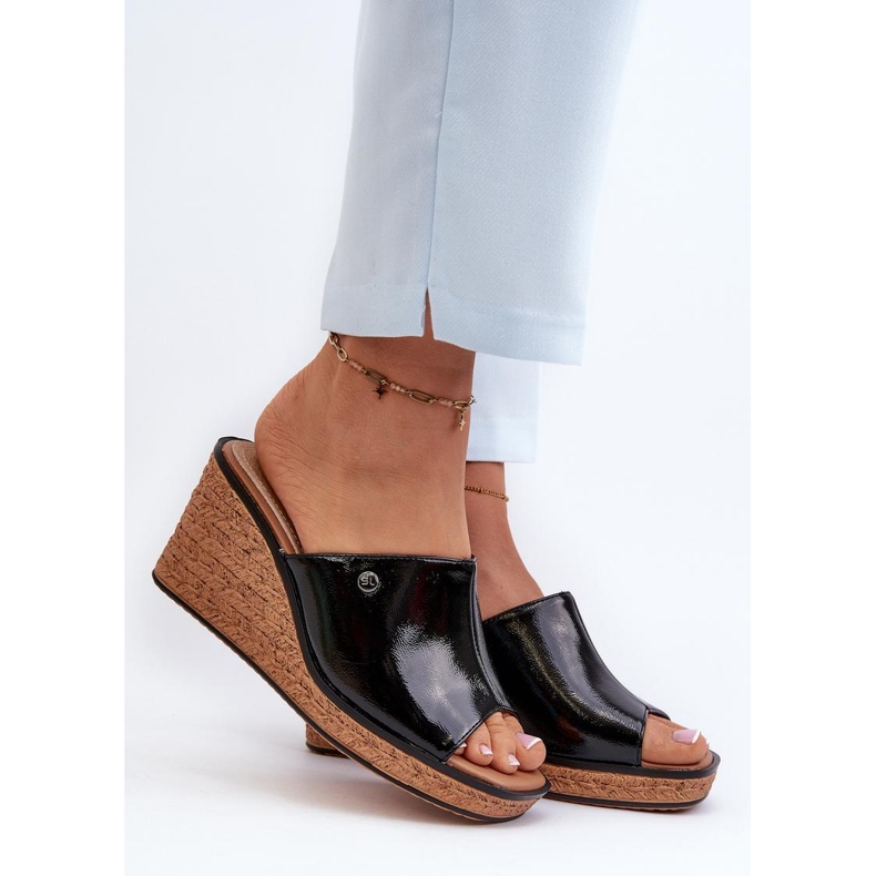 Step in style Sergio Leone KL213 Mustat varvastossut 1