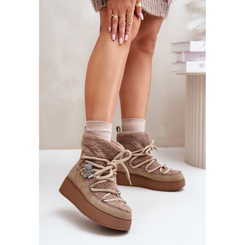 Lumikengät Malli UK180P Ruskea 1