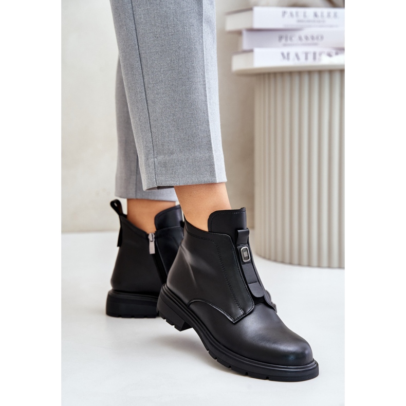 Saappaat Malli 24BT15-7459 Musta 1