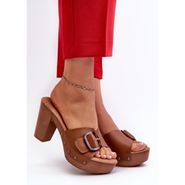 Varvastossut Malli 832316 Ruskea 1