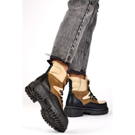 Trappers malli A-852KH beige/musta 1