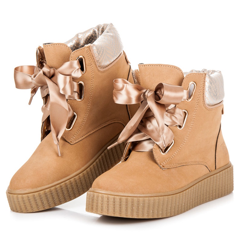 Vices Kiinnitettävät köynnöshousut ruskea 1