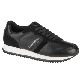 Calvin Klein Low Top Lace Up Lth M HM0HM00287-BAX kengät musta 1