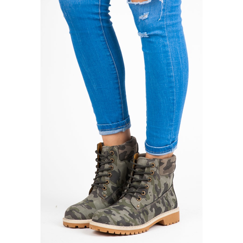 Mckeylor Naisten camo trappers vihreä 1