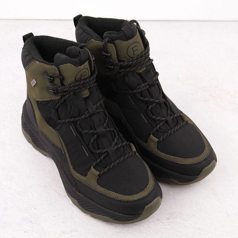 Filippo W PAW488 eristetyt korkokengät ja alustasaappaat, mustat 2