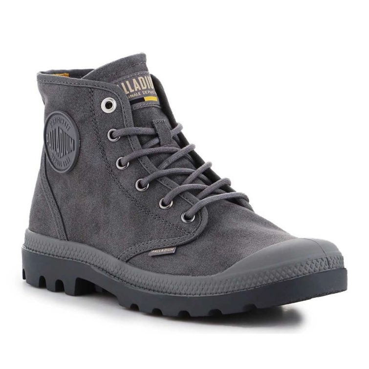 Palladium Pampa Hi Wax ranskalaiset metallikengät 77222-068-M harmaa 1