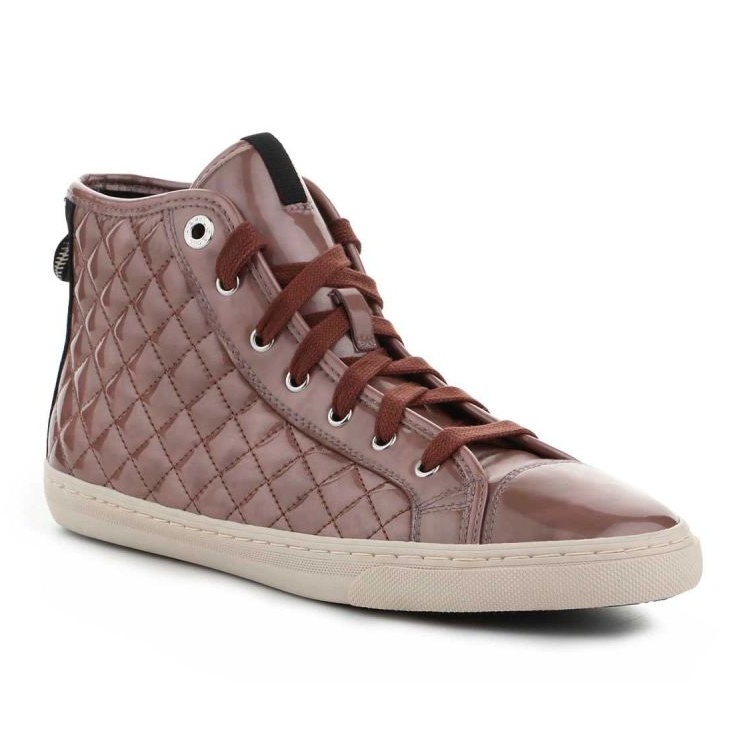 Geox D N.Club A kengät - Metal.Synt.Pat. D4258A-000HI-C8014 ruskea 1