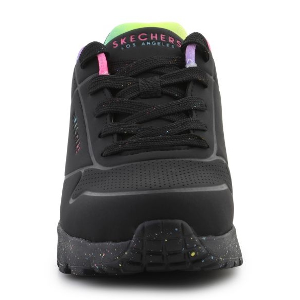Skechers Uno Lite Rainbow Speckle kengät 310456L-BKMT mustat 2