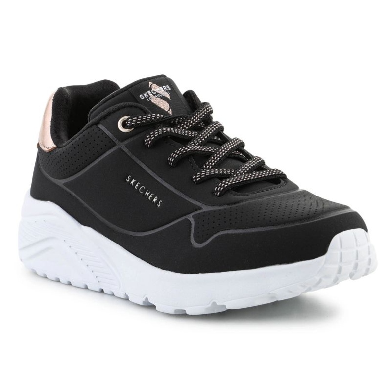 Skechers Uno Lite Metallic Mode 310384L-BLK kengät mustat 1