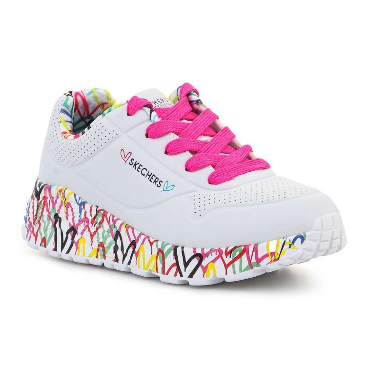 Skechers Lovely Luv 314976L-WMLT kengät valkoinen 1
