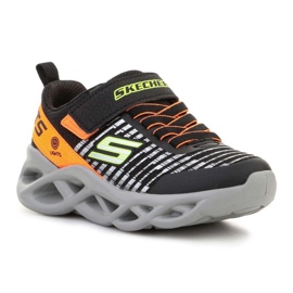 Skechers S Lights 401650L-BKOR kengät musta 1