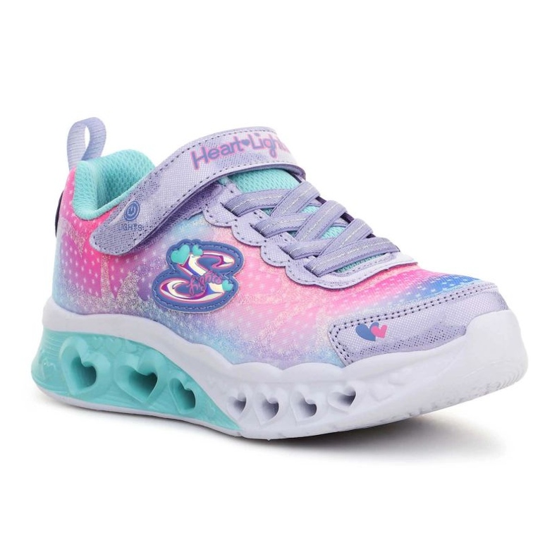 Skechers S Lights Flutter Heart Lights kengät 302315-LVMT vaaleanpunainen 1