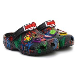 Crocs Classic Marvel Avengers Kids -puukenkä 207721-001 musta 1