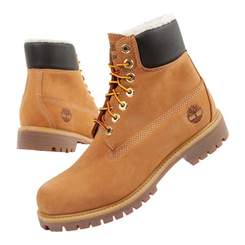 Timberland Premium 6 TB1A2E31231 vaelluskengät ruskea keltainen 1